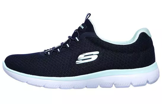 Кроссовки Summits Lifestyle женские с низким верхом синего цвета Skechers