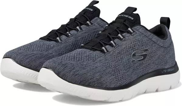 Кроссовки Summits Louvin SKECHERS, цвет Black/White