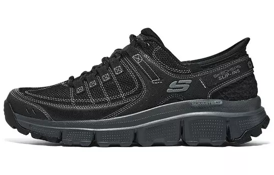 Кроссовки Summits Outdoor Performance для мужчин с низким верхом, черные Skechers