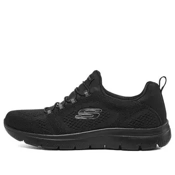 Кроссовки summits perfect views 'black' Skechers, черный