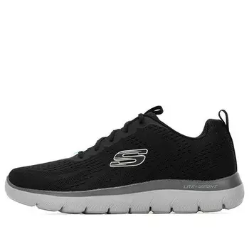 Кроссовки summits 'torre - black charcoal' Skechers, черный