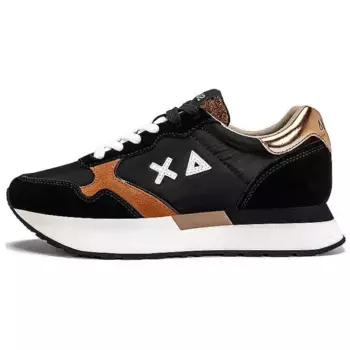Кроссовки SUN68 Lifestyle Shoes Women's Low-top Black, черный