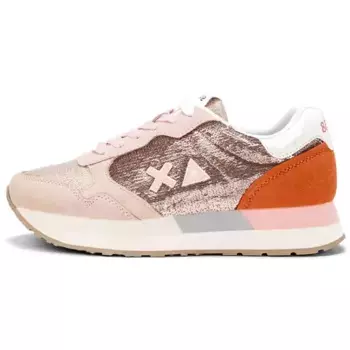 Кроссовки SUN68 Lifestyle Shoes Women's Low-top Lotus Pink, розовый