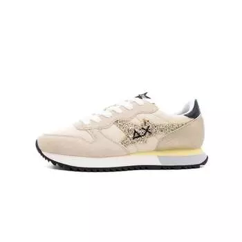 Кроссовки Sun68 Stargirl с блестящим логотипом Sun 68, бежевый