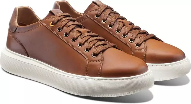 Кроссовки Sunset Sneakers Samuel Hubbard, светло-коричневая кожа