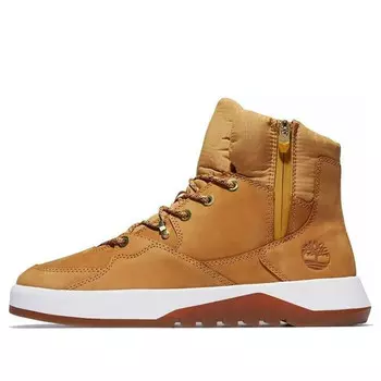Кроссовки supaway side zip boots 'wheat nubuck' Timberland, желтый