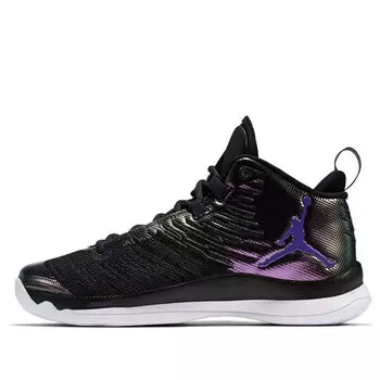 Кроссовки супер флай 5 х Air Jordan, черный