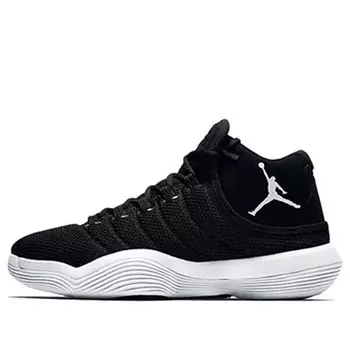 Кроссовки super.fly 2017 pfx чистая платина Air Jordan, черный