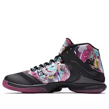 Кроссовки super fly 4 po cny Air Jordan, черный