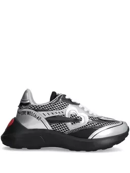 Кроссовки Super Heart Love Moschino, серый