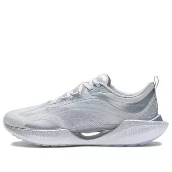 Кроссовки супер легкие xix Li-Ning, серебряный