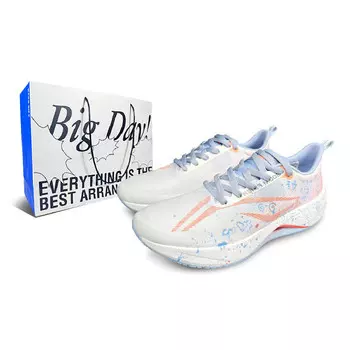 Кроссовки Super Light 21 для бега мужские с низким верхом оранжевого цвета Lining