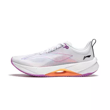 Кроссовки Super Light 21 женские с низким верхом, стандартные, белые/фиолетовые с глицинией Lining