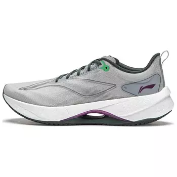 Кроссовки Super Light 21 женские с низким верхом серо-фиолетовые Lining