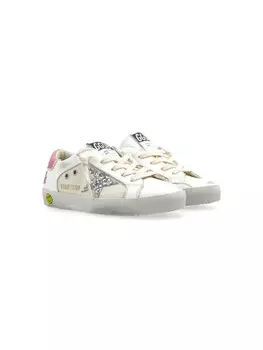 Кроссовки Super-Star Golden Goose Kids, белый