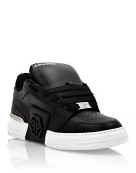 Кроссовки Super Street Lo-Top Hexagon Philipp Plein, черный