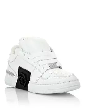 Кроссовки Super Street Lo-Top Hexagon Philipp Plein, белый