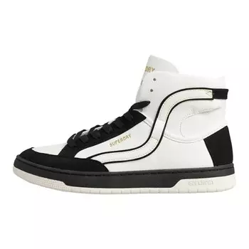 Кроссовки Superdry Vintage Vegan Basket , white vintage black