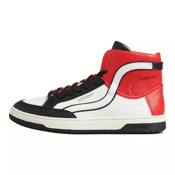 Кроссовки Superdry Vintage Vegan, white black red