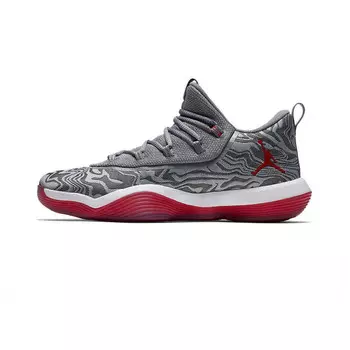 Кроссовки superfly 2017 низкие Air Jordan, серый