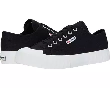 Кроссовки Superga 2630 Cotu, черный/белый