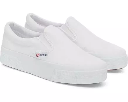 Кроссовки Superga 2740 Platform Slip On, белый