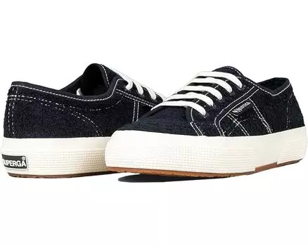 Кроссовки Superga 2750 Cotton Terry, цвет Navy/White Avorio/Full Avorio