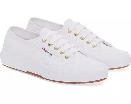 Кроссовки Superga 2750 COTU Classic Sneaker, цвет White/Gold