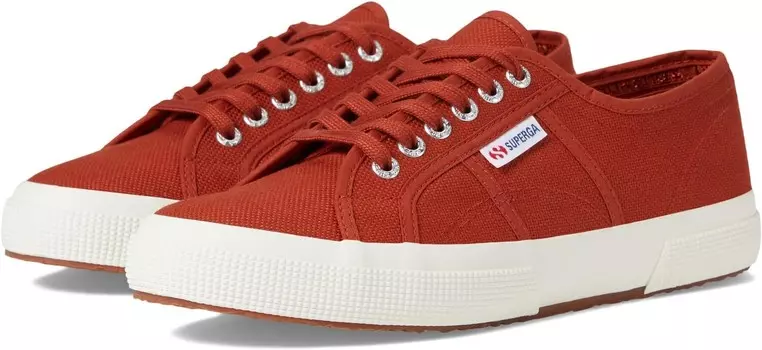 Кроссовки Superga 2750 COTU Classic Sneaker, цвет Brown Piquant/Full Avorio
