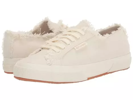 Кроссовки Superga, 2750 Fringed Organic Canvas Natural Dye