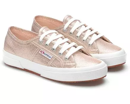 Кроссовки Superga 2750-lamew, металлик