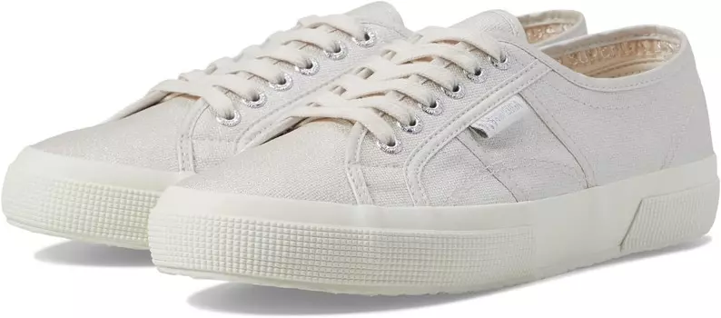 Кроссовки Superga 2750 pearl matte canvas, цвет Beige Light/Full Avorio