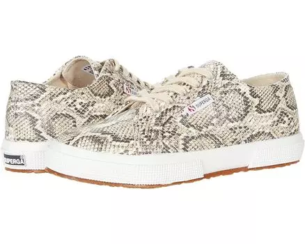 Кроссовки Superga 2750 Snaketl, цвет Beige Snake