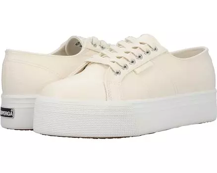 Кроссовки Superga 2790 Faux Crocodile TL, цвет White Croco