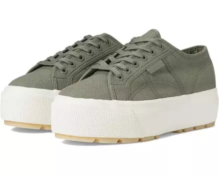 Кроссовки Superga 2790 Tank COTW Sneaker, цвет Grey Greenish/Full Avorio/Pearl Gum