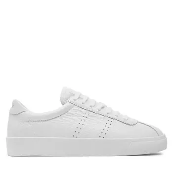 Кроссовки Superga Club S Comfort Leather 2843 S7126CW Total White ACA, белый