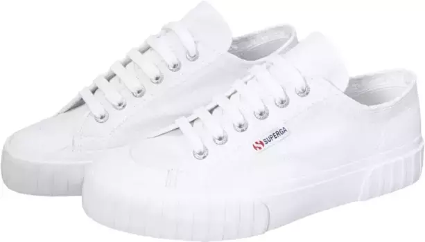 Кроссовки Superga "Полоска", белый