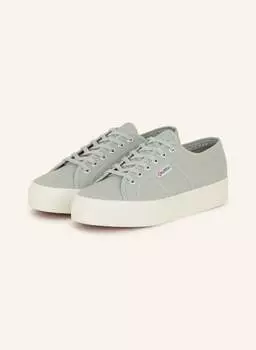 Кроссовки SUPERGA , светло-зеленый