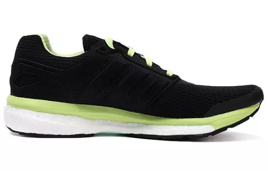 Кроссовки Supernova женские с низким верхом, черные/зеленые Adidas