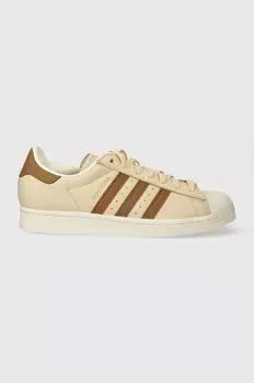 Кроссовки Superstar adidas Originals, бежевый
