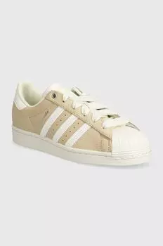 Кроссовки Superstar adidas Originals, бежевый