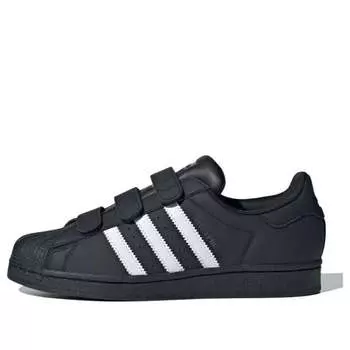 Кроссовки superstar cf Adidas, черный