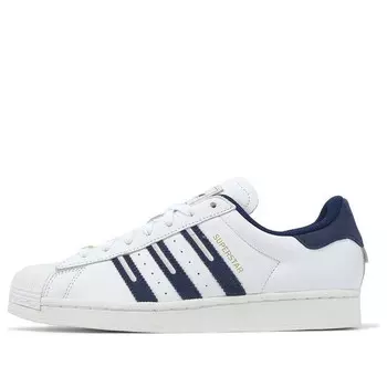 Кроссовки superstar 'cloud white night indigo' Adidas, белый