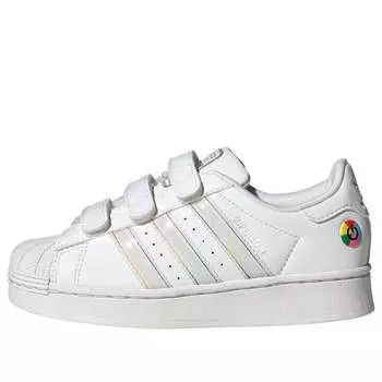 Кроссовки superstar comfort closure Adidas, белый