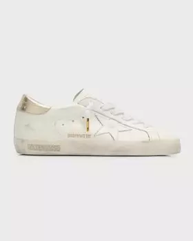 Кроссовки Superstar Golden Goose, цвет White Platinum