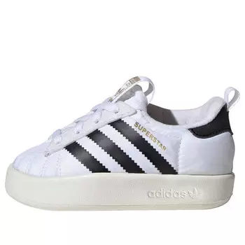 Кроссовки superstar home icons 'white black' Adidas, белый