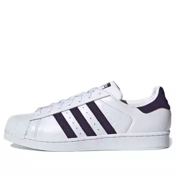 Кроссовки superstar 'legend purple' Adidas, мультиколор