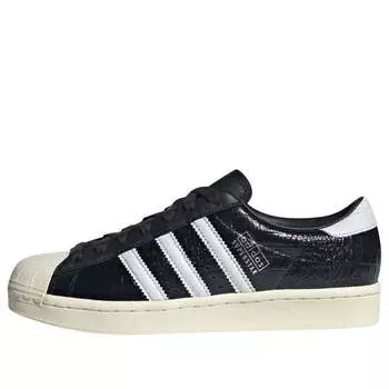 Кроссовки superstar vintage Adidas, черный