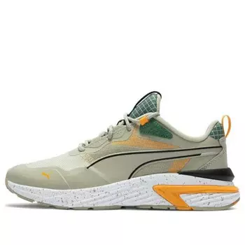 Кроссовки supertec open road 'green orange' Puma, зеленый