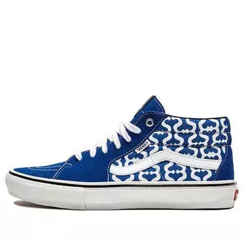Кроссовки supreme x grosso mid 'monogram s - royal' Vans, синий